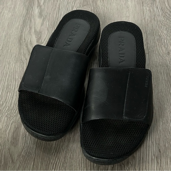 Prada Vibram Sole Sandals - Picture 1 of 3